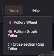 Tools menu